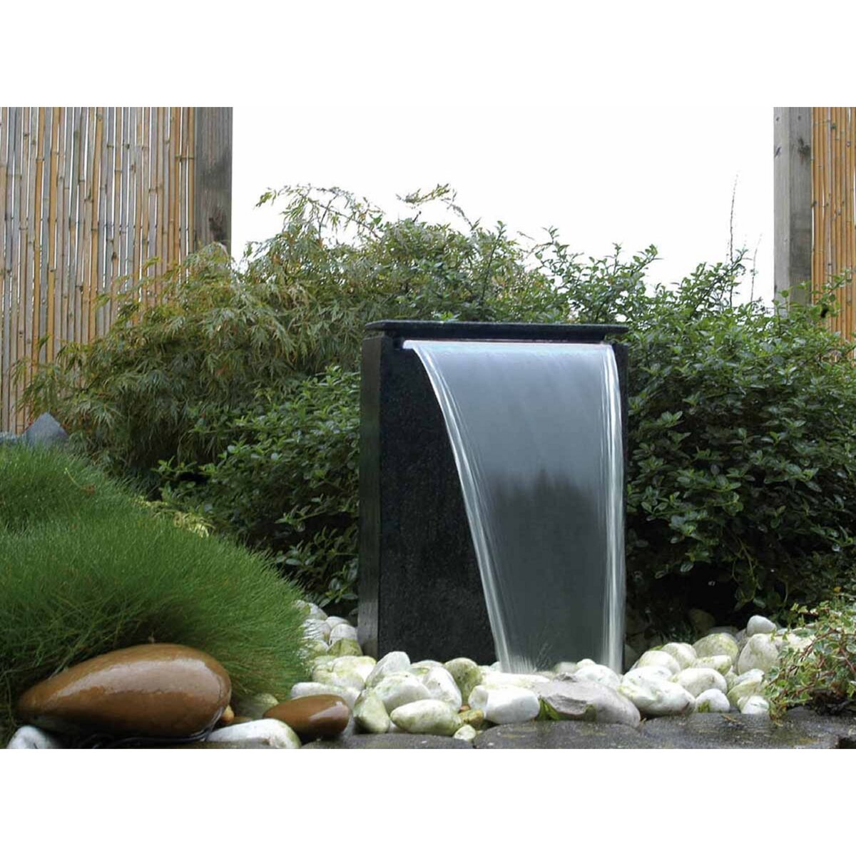 Ubbink Fontaine de jardin Vicenza avec chute d'eau Led - Ubbink