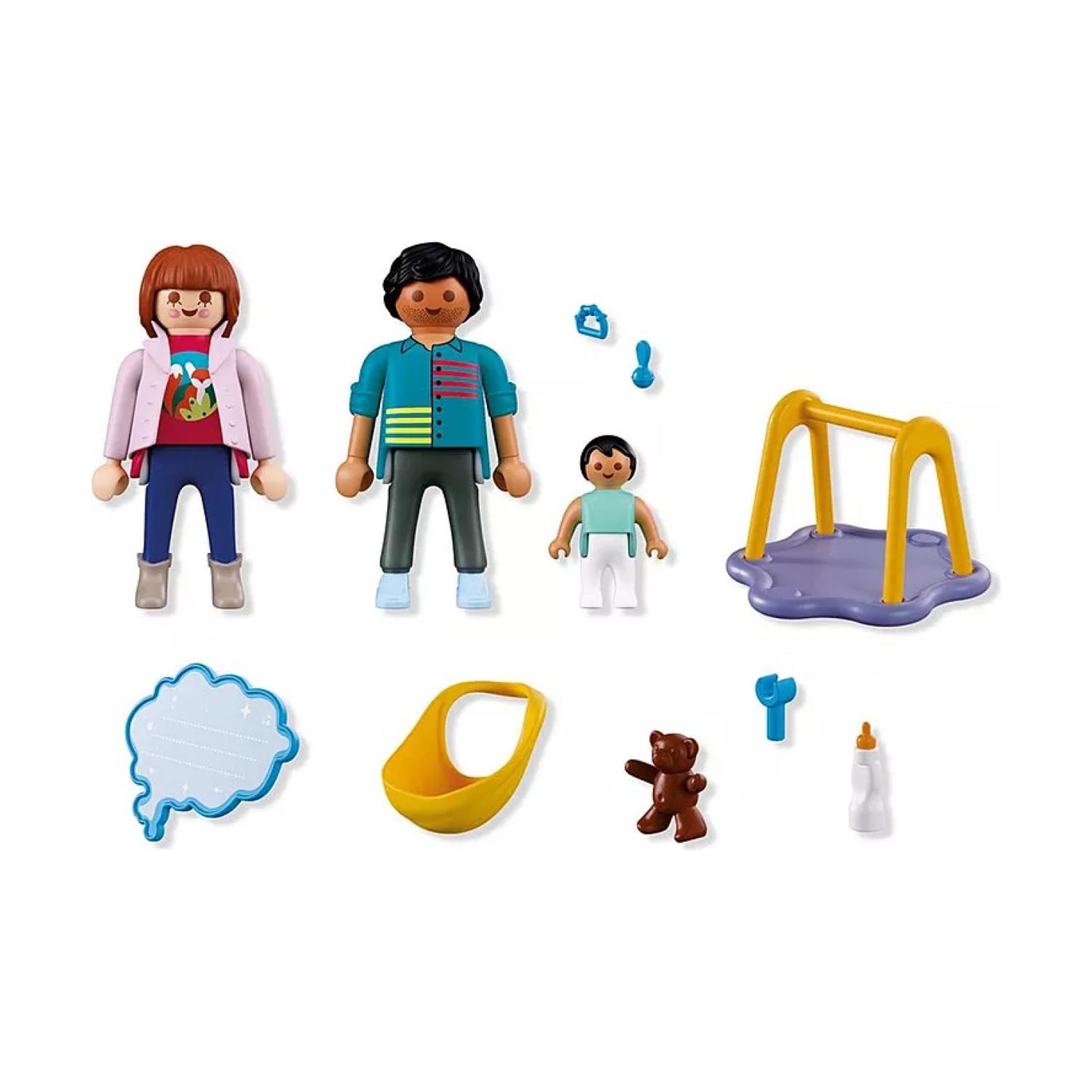 Voir la diapositive 3 : PLAYMOBIL Félicitations - naissance