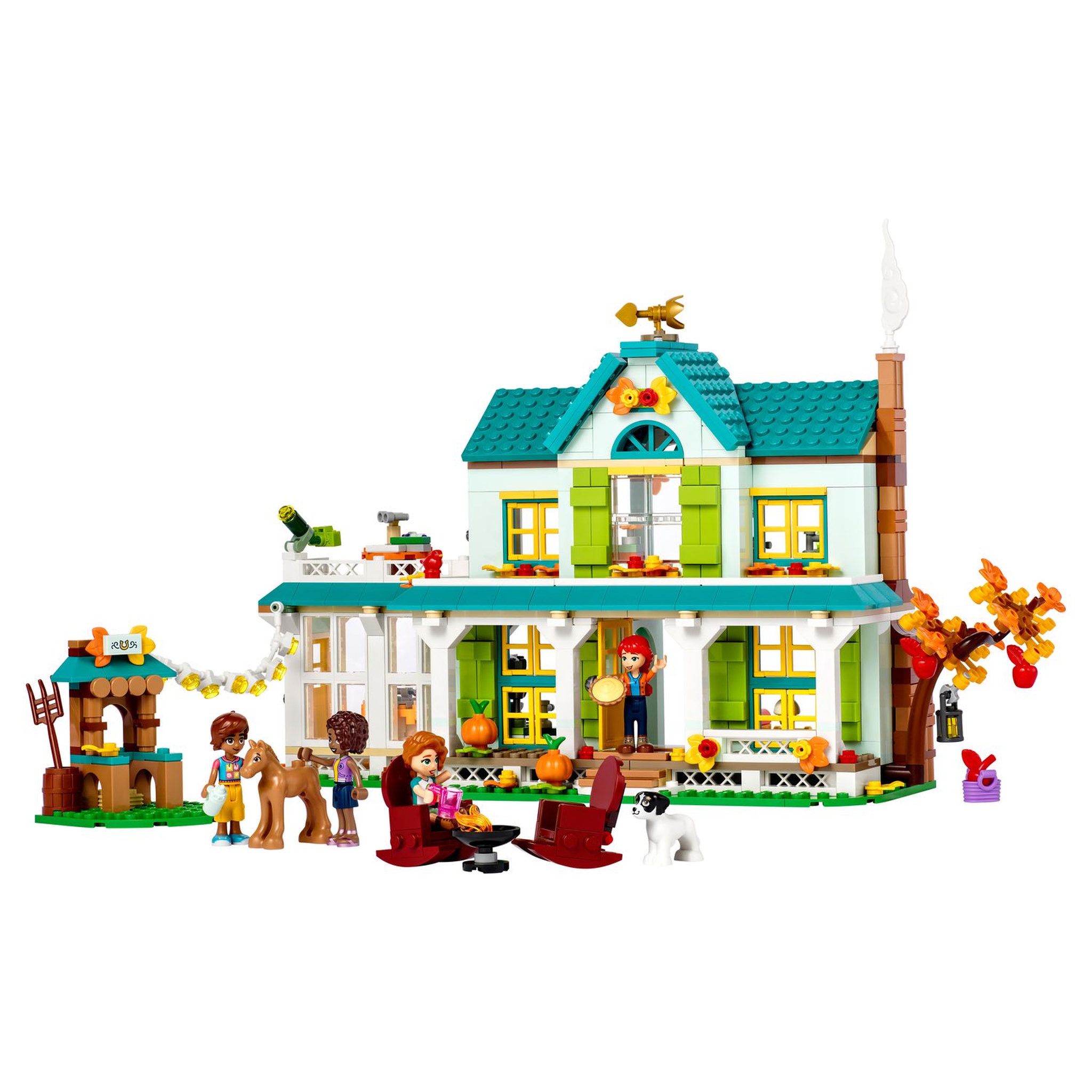 Voir la diapositive 3 : LEGO Friends 41730 La maison d'Autumn, Jouet de Poupées avec Accessoires, Animaux & Mini-Poupée Mia