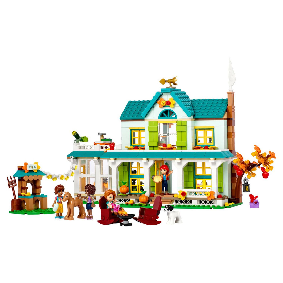 LEGO Friends 41730 La maison d'Autumn, Jouet de Poupées avec Accessoires, Animaux & Mini-Poupée Mia
