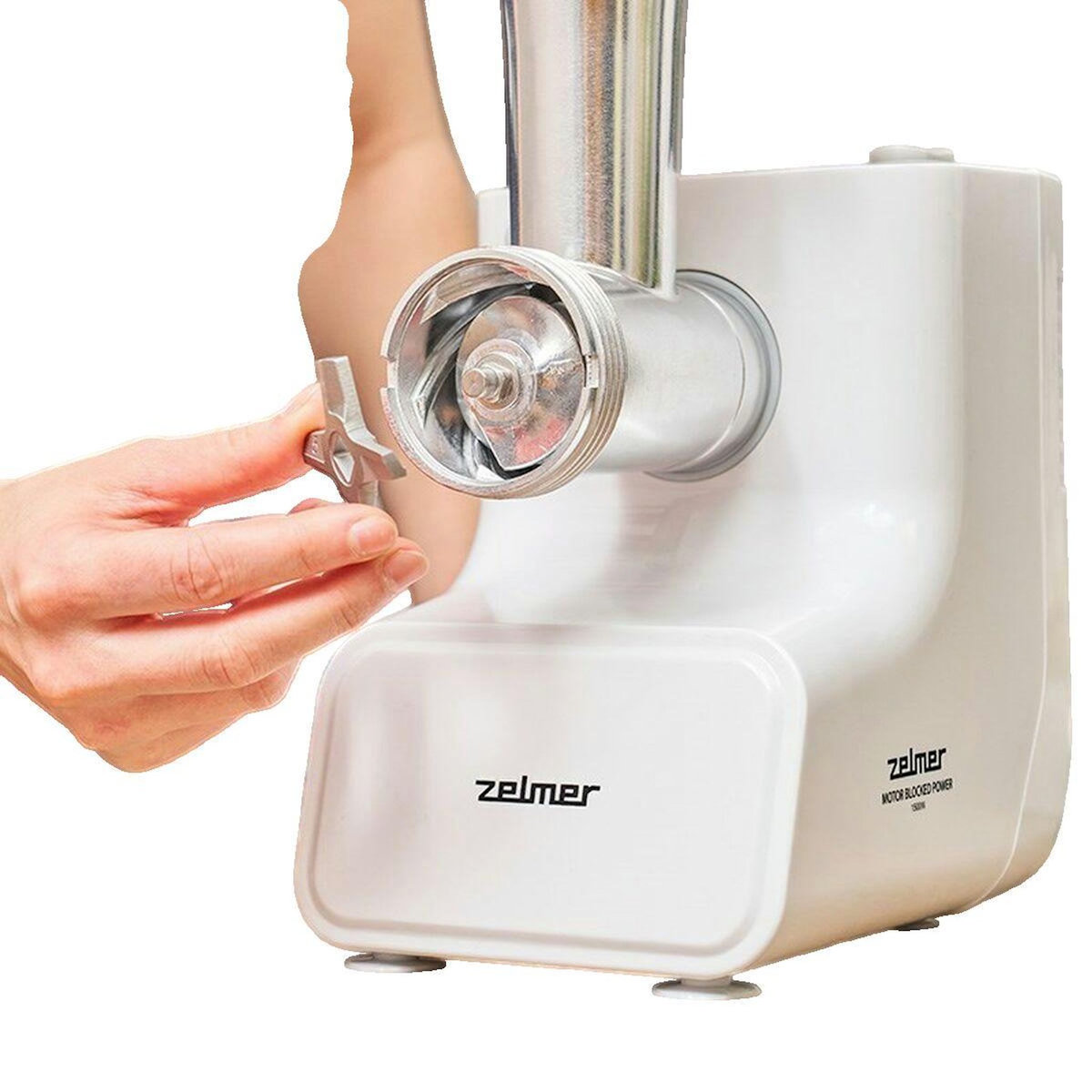 ZELMER Hachoir électrique Zelmer ZMM3511B 1500 W blanc argenté