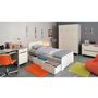 Voir la diapositive 2 : Lot de 3 tiroirs pour lit enfant CARGO