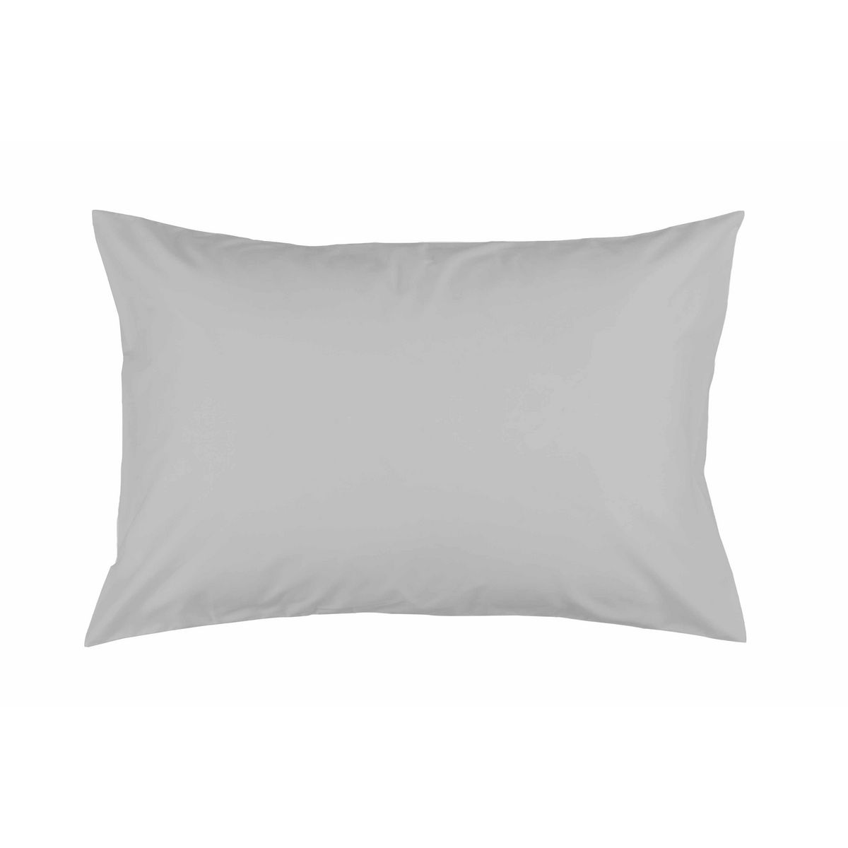 Taie d'oreiller unie en microfibre 