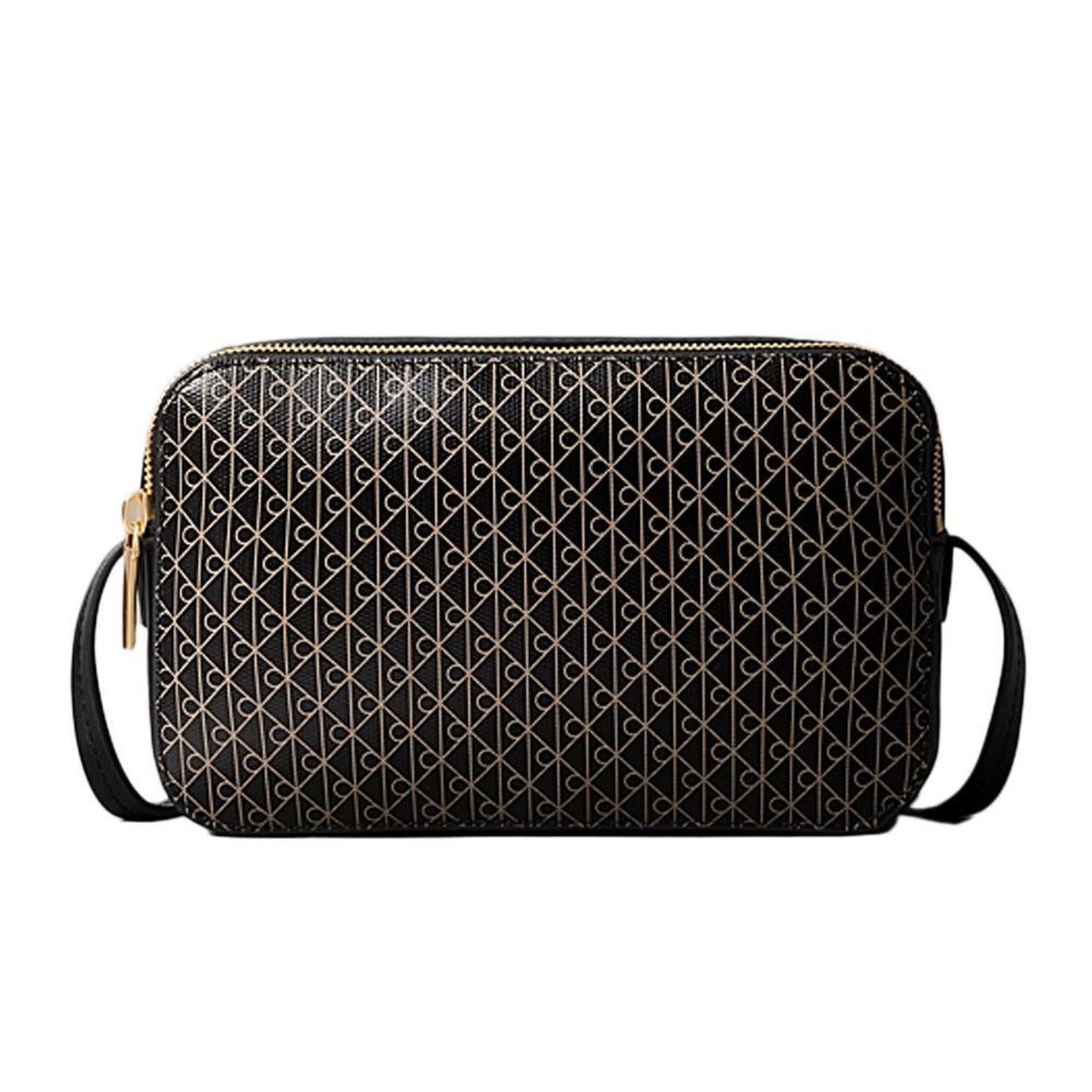 CALVIN KLEIN JEANS Sac à bandoulière  Femme Calvin Klein Jeans Emblem Aop Elongated. Coloris disponibles : Noir