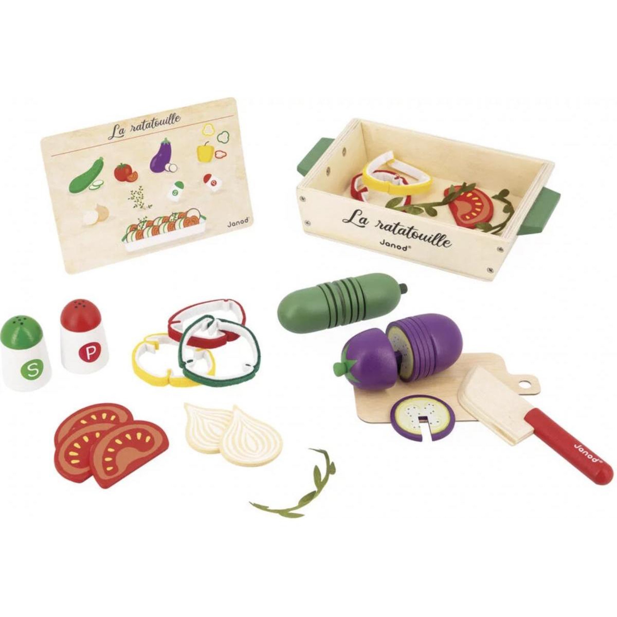 JANOD Jeu d imitation - Set de Ratatouille