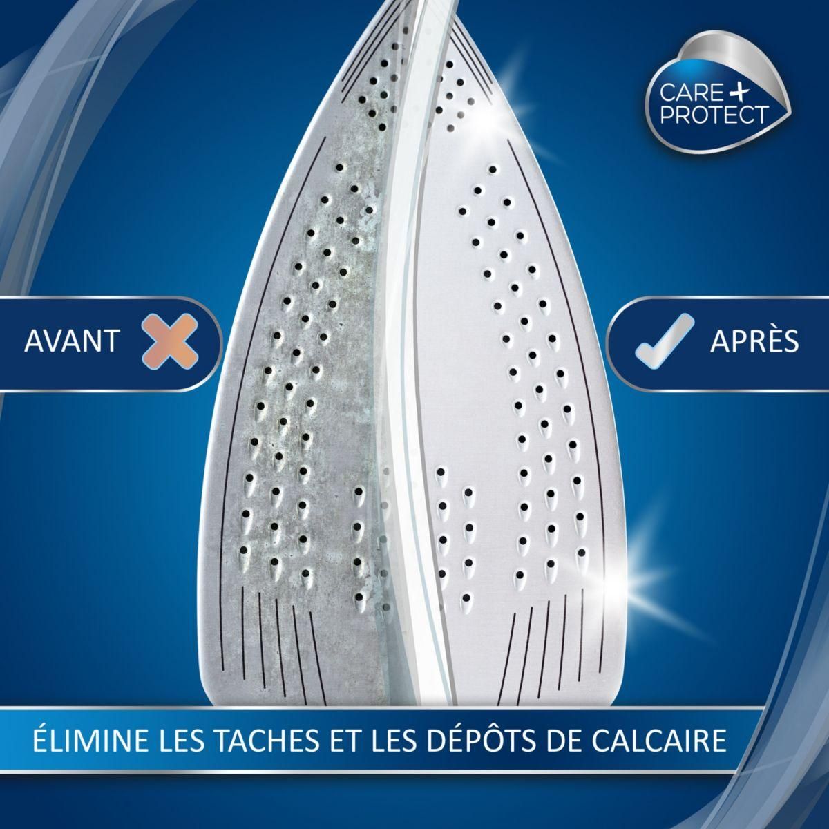 CARE PROTECT Bâtonnet détachant pour semelle de fer à repasser