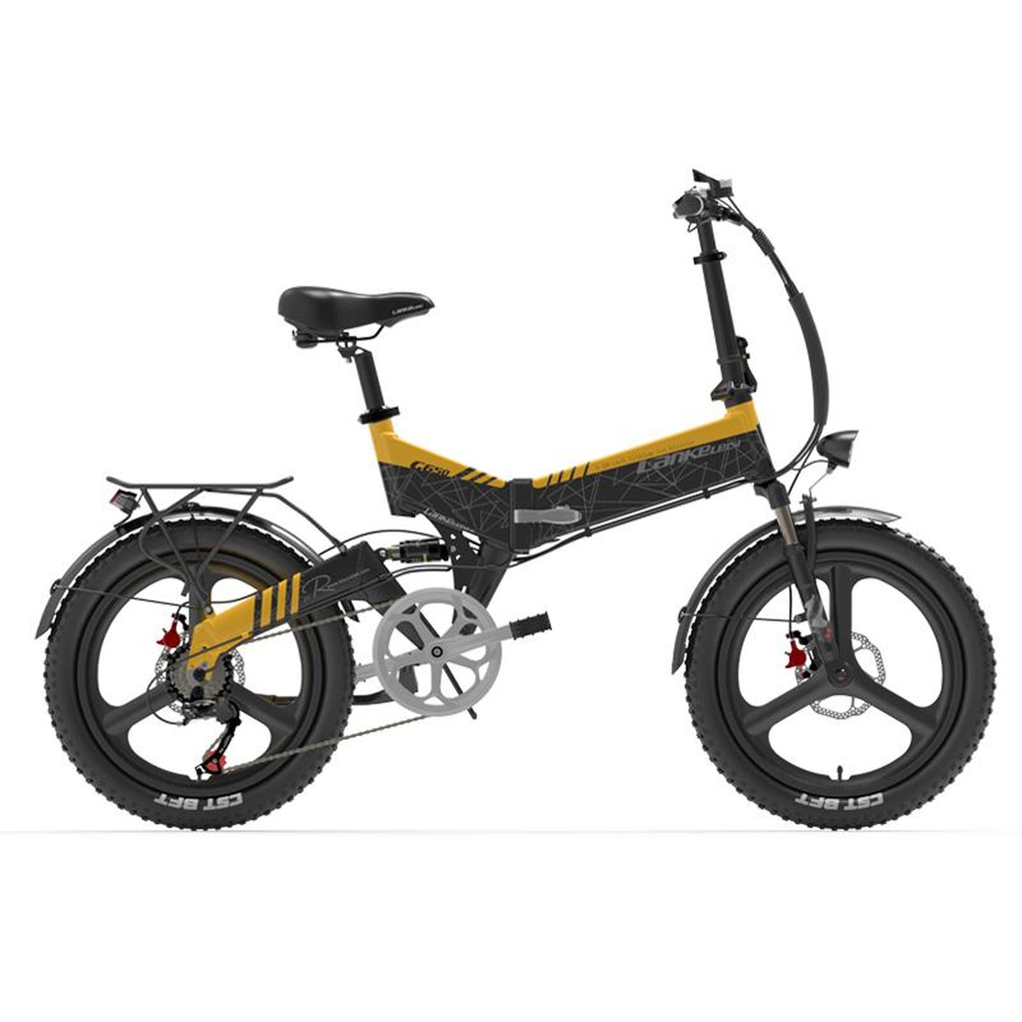 Voir la diapositive 1 : LANKELEISI Vélo électrique pliant de ville Lankeleisi G650