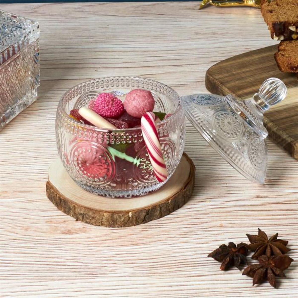 Paris Prix Bonbonnière en Verre  Royal  12cm Transparent