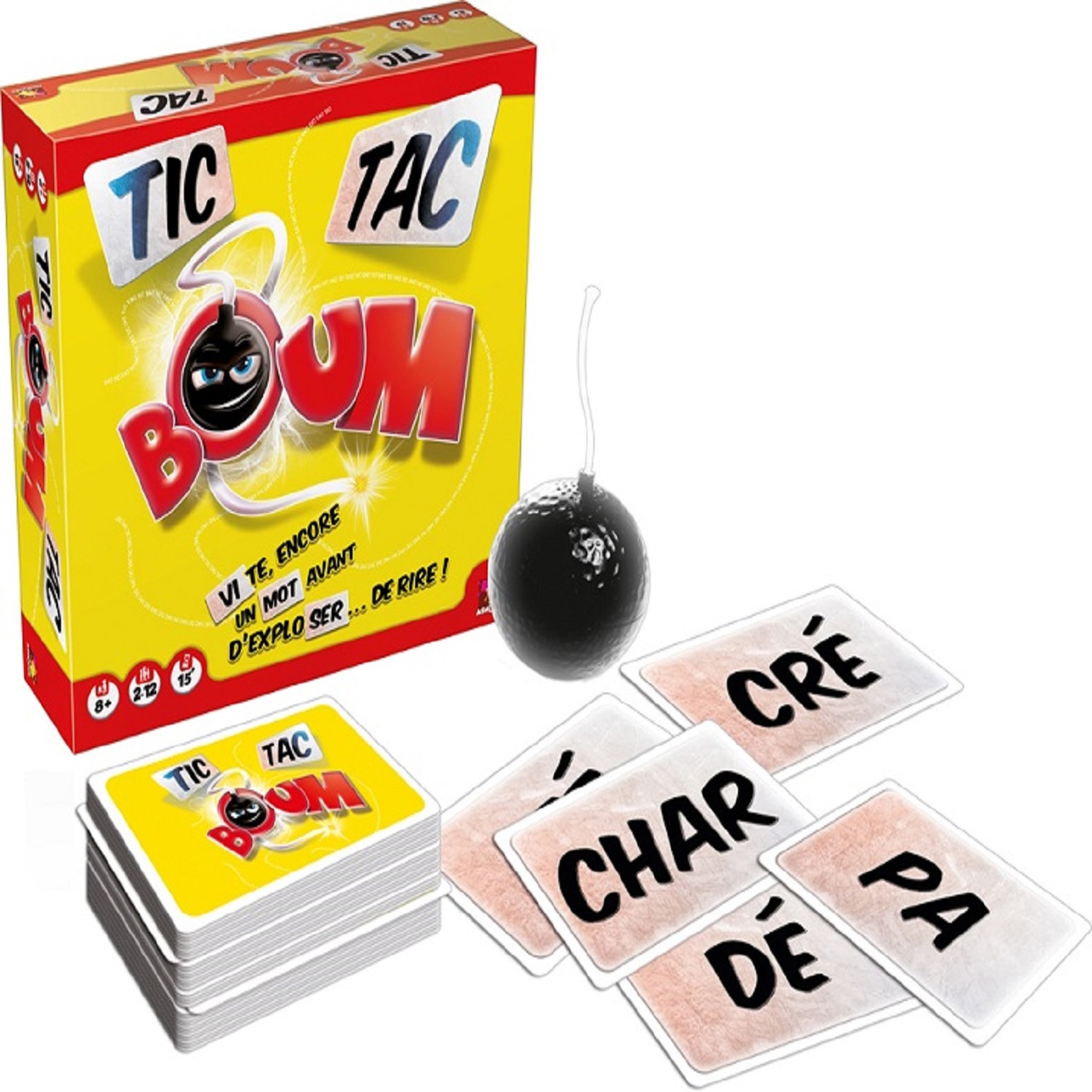 Voir la diapositive 2 : ASMODEE Jeu Tic Tac Boum