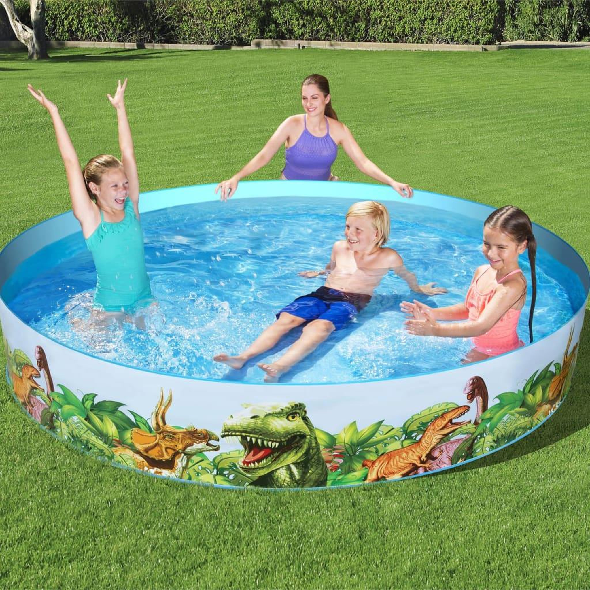 Voir la diapositive 3 : BESTWAY Bestway Piscine Dinosaur Fill'N Fun