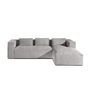 Voir la diapositive 6 : LISA DESIGN Stella - canapé d'angle - en velours côtelé - 4 places -style contemporain - droit