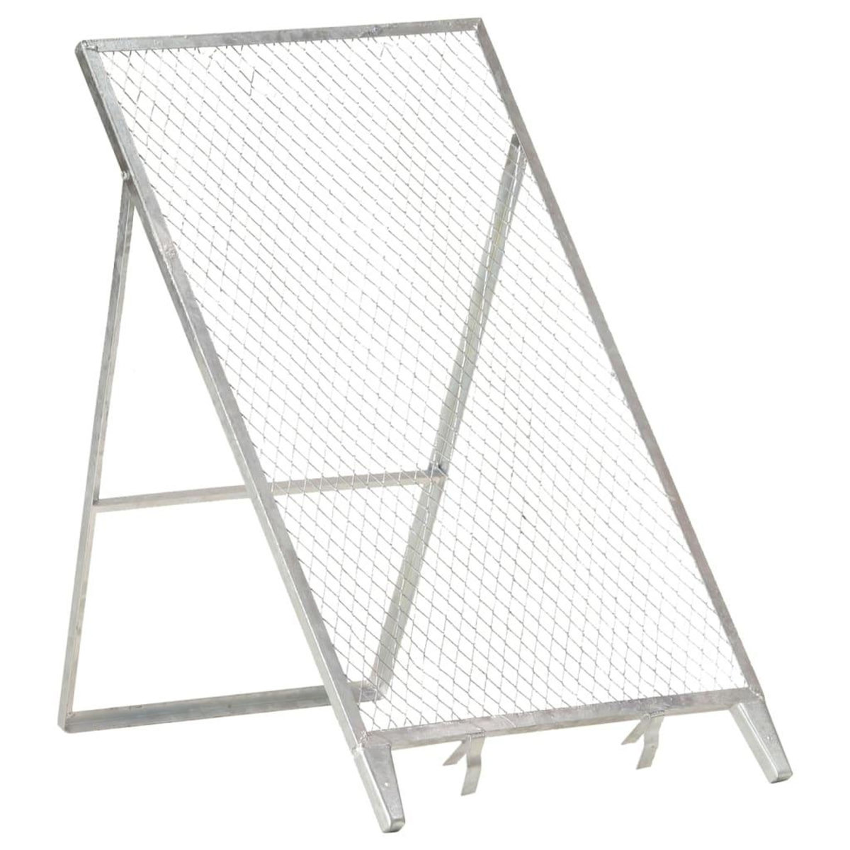 VIDAXL Tamis de jardin Acier galvanise