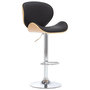 Voir la diapositive 1 : VIDAXL Tabouret de bar Noir Similicuir