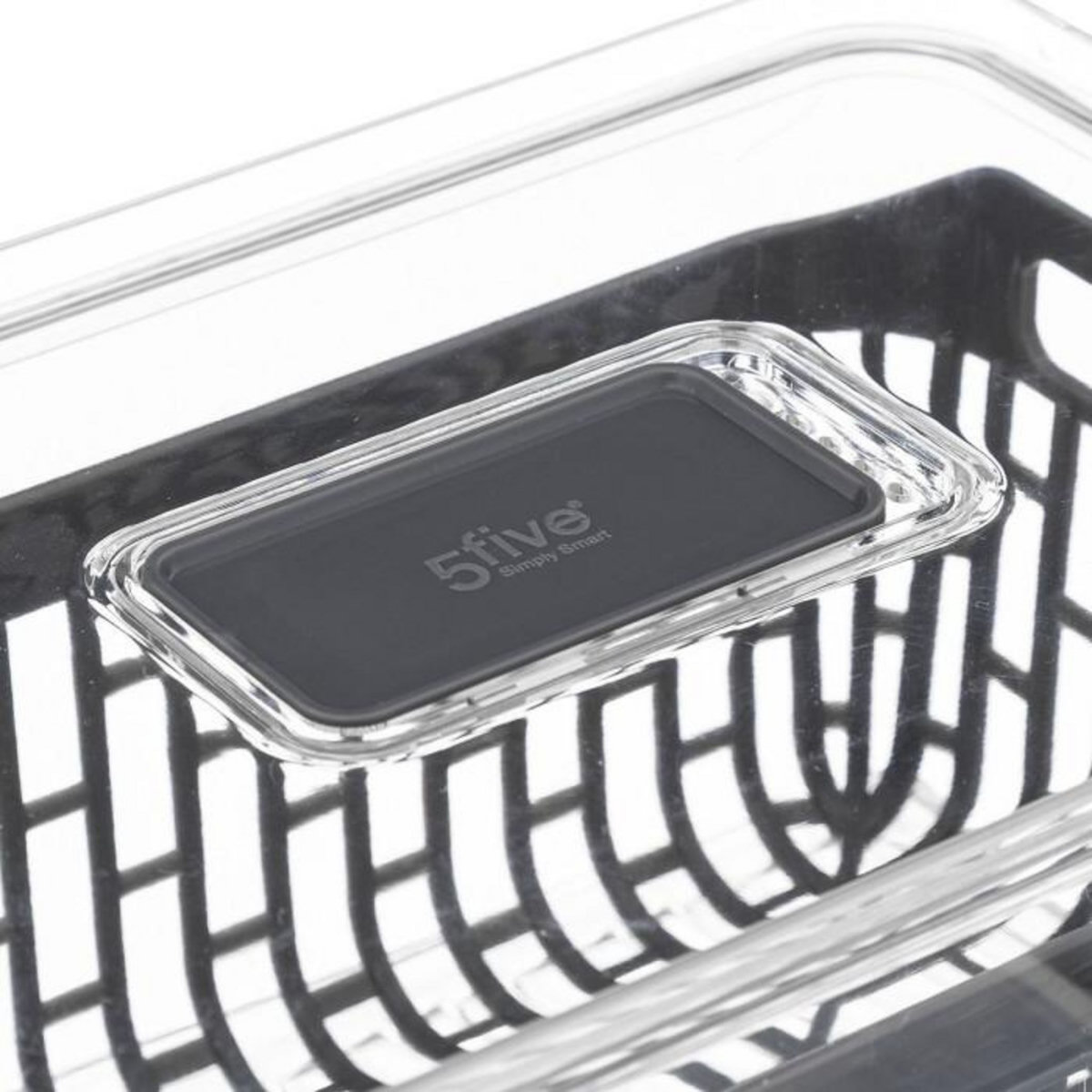 FIVE Boîte de Conservation Frigo  Tidy  24cm Gris