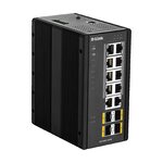 D-Link Commutateur Ethernet D-Link DIS-300G-14PSW Gigabit 10 ports PoE
