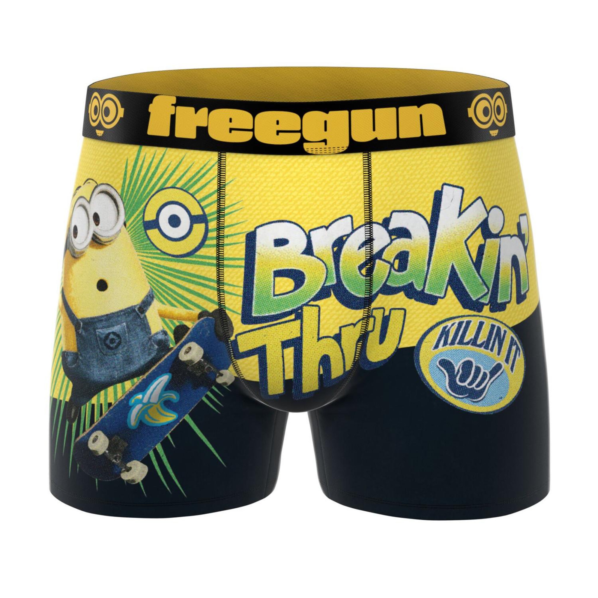Voir la diapositive 5 : FREEGUN Lot de 3 boxers homme Despicable me