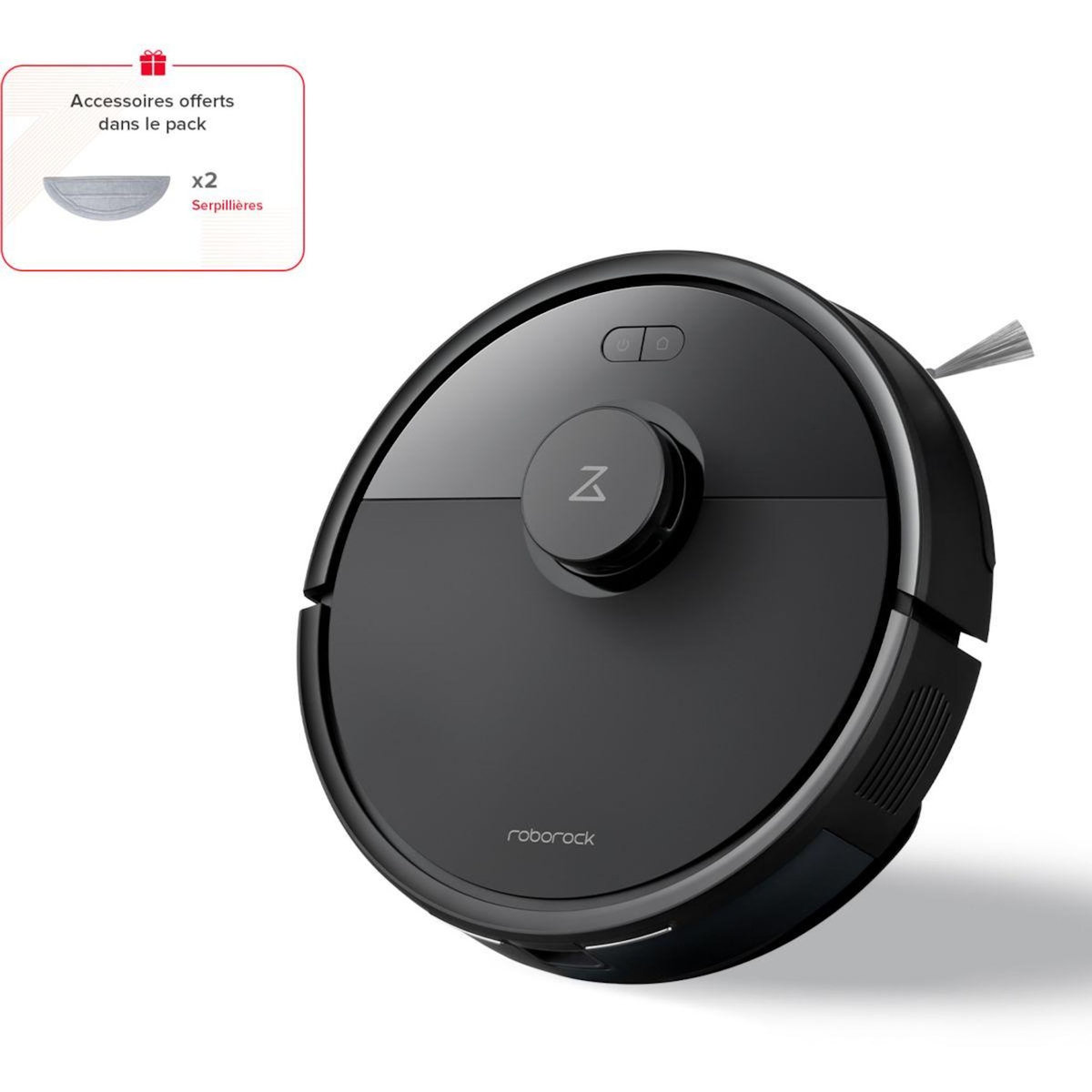 ROBOROCK Robot Aspirateur Laveur Q7 BF Black