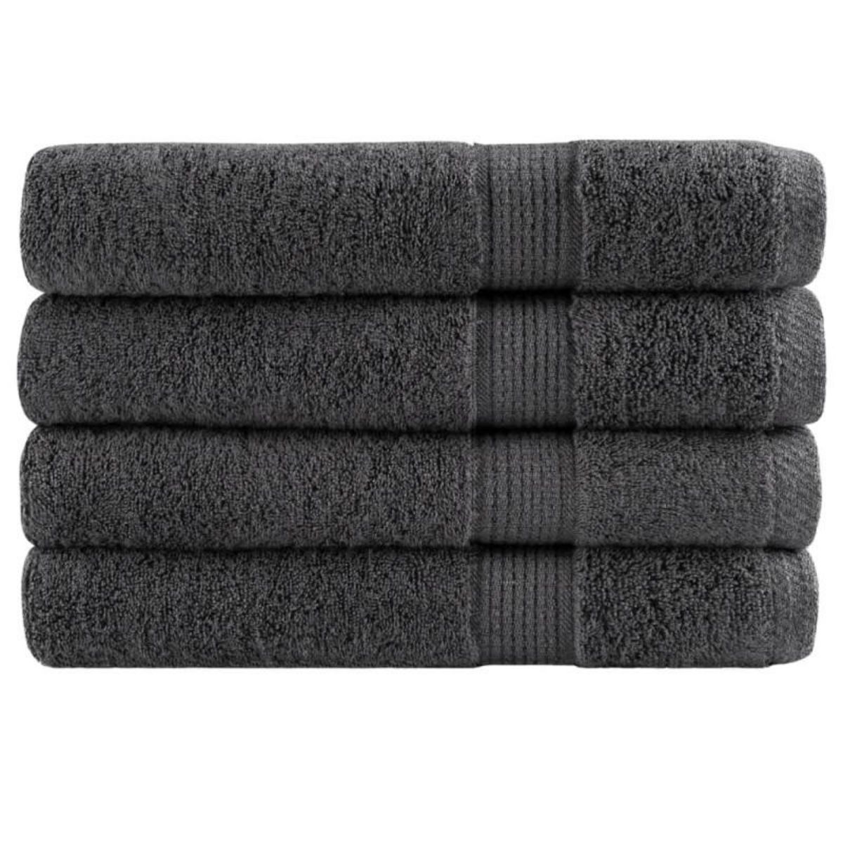 VIDAXL Serviettes de sauna de qualité supérieure SOLUND 4 pcs