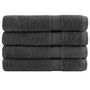 Voir la diapositive 1 : VIDAXL Serviettes de sauna de qualité supérieure SOLUND 4 pcs