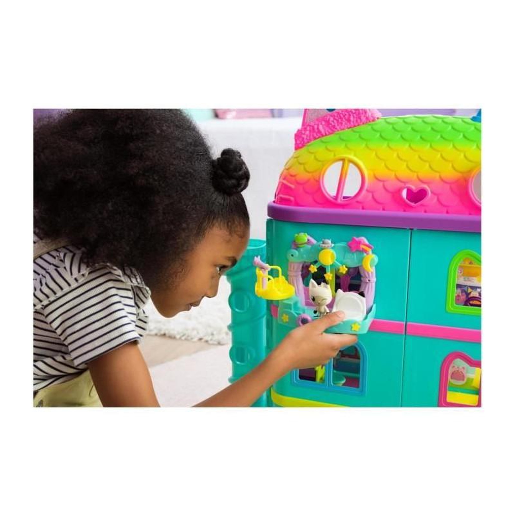 Voir la diapositive 5 : Spin Master SPIN MASTER PLAYSET BALCON OBSERVATOIRE DE PANDY PATTES Gabby et la Maison Magique