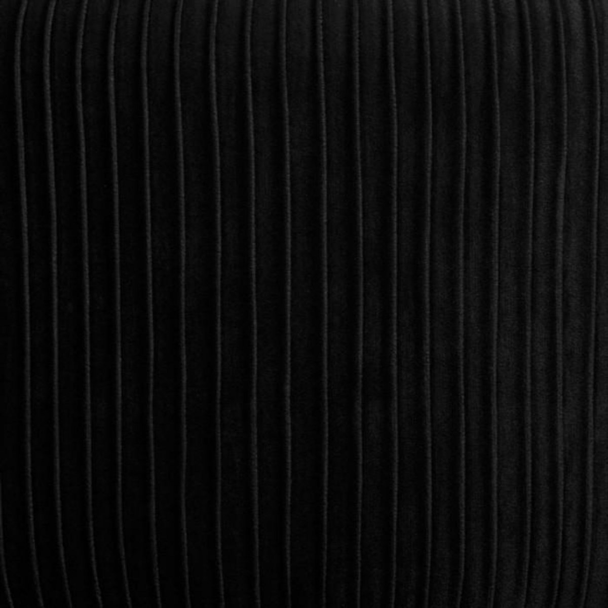 Paris Prix Fauteuil Design en Velours  Solaro  78cm Noir