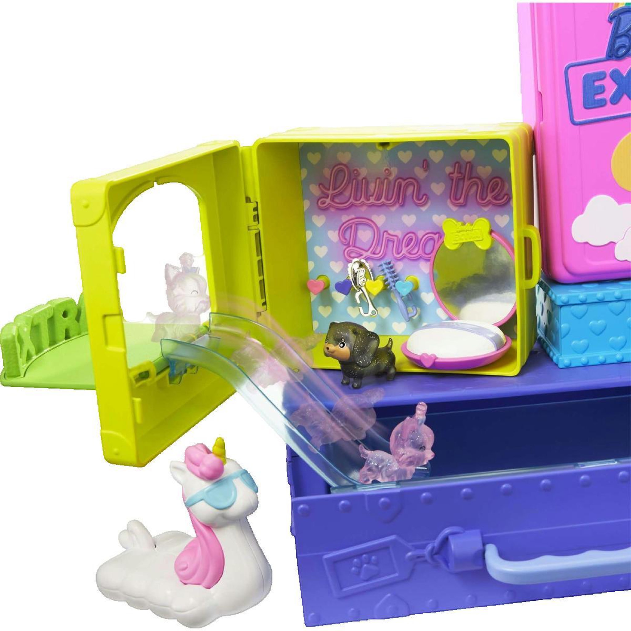 Voir la diapositive 3 : MATTEL Coffret de jeu Barbie Extra Mattel avec poupée et accessoires