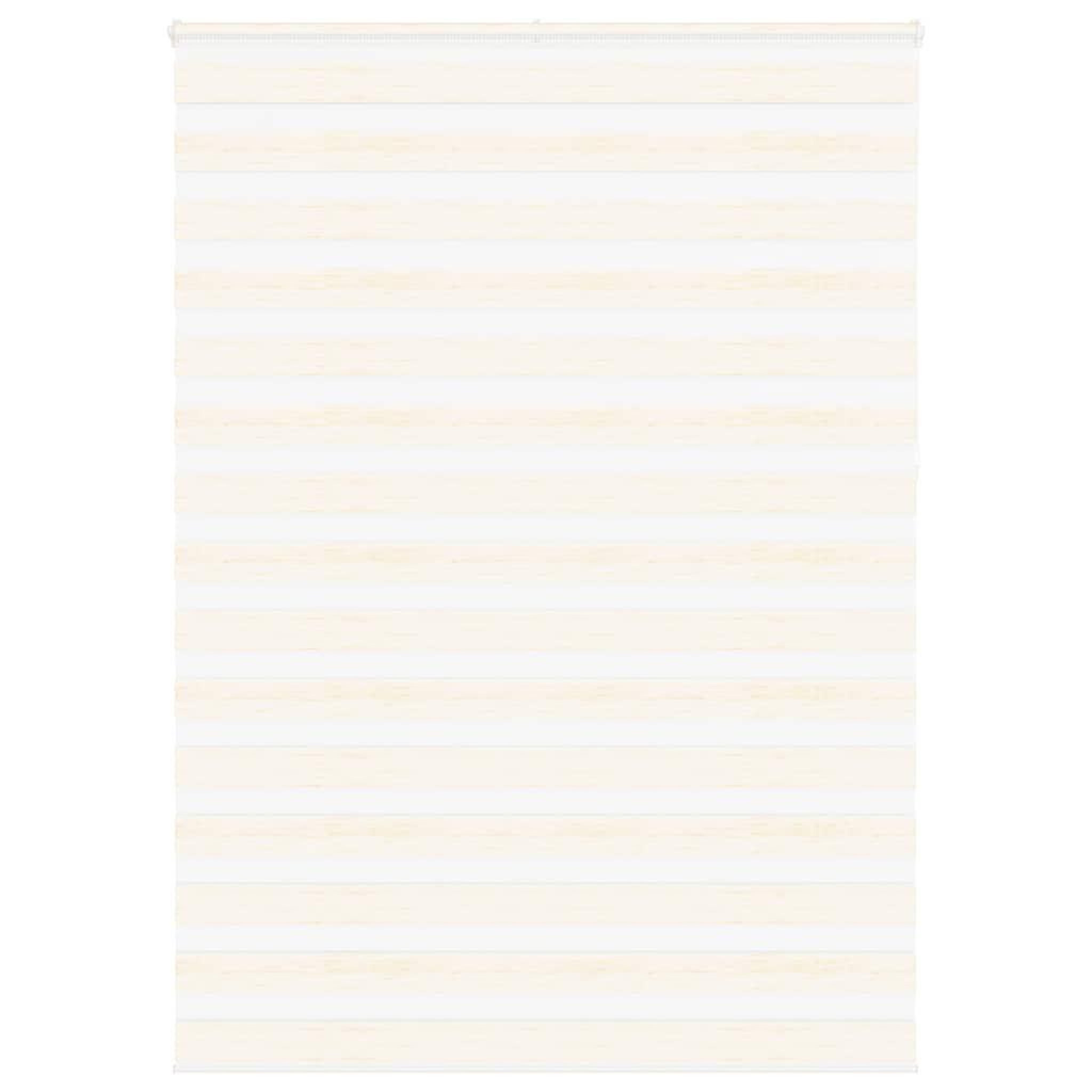 VIDAXL Store zebre beige marbre largeur du tissu 150,9 cm polyester