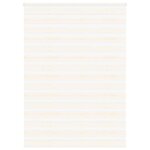 VIDAXL Store zebre beige marbre largeur du tissu 150,9 cm polyester