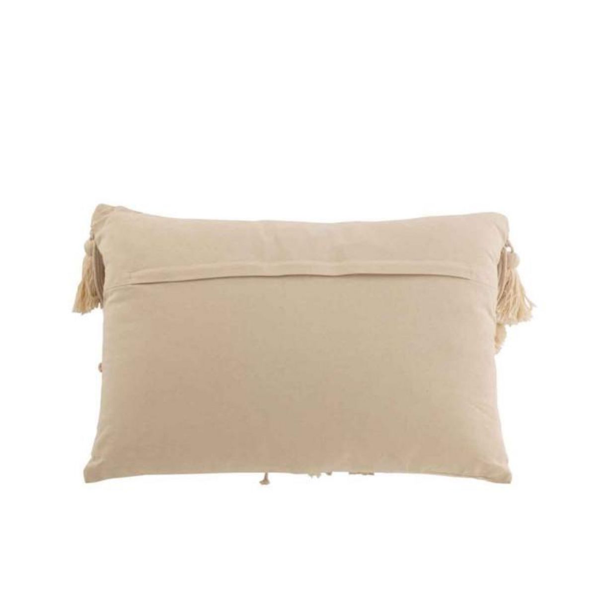 Paris Prix Coussin Déco avec Franges  Cosy  40x60cm Beige