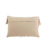 Voir la diapositive 2 : Paris Prix Coussin Déco avec Franges  Cosy  40x60cm Beige