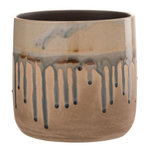 Paris Prix Cache-Pot en Céramique  Droplet  18cm Beige