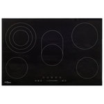VIDAXL Plaque de cuisson Céramique 5 brûleurs Contrôle tactile 8500 W