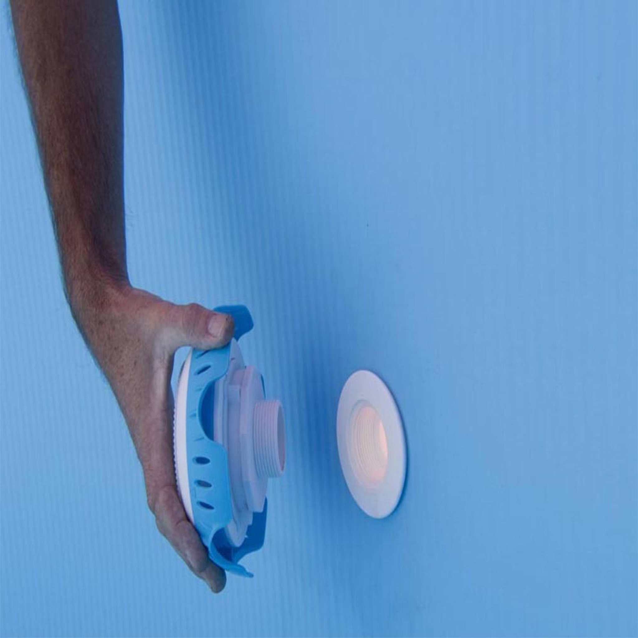 Voir la diapositive 5 : GRE Projecteur LED blanc sans batterie pour piscine hors-sol - Gré