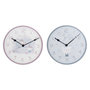 Voir la diapositive 1 : AAAAA Horloge Murale DKD Home Decor Bleu Rose Bois Métal Plastique Bois MDF Enfant Oiseau 24 x 3 x 24 cm (2 Unités)