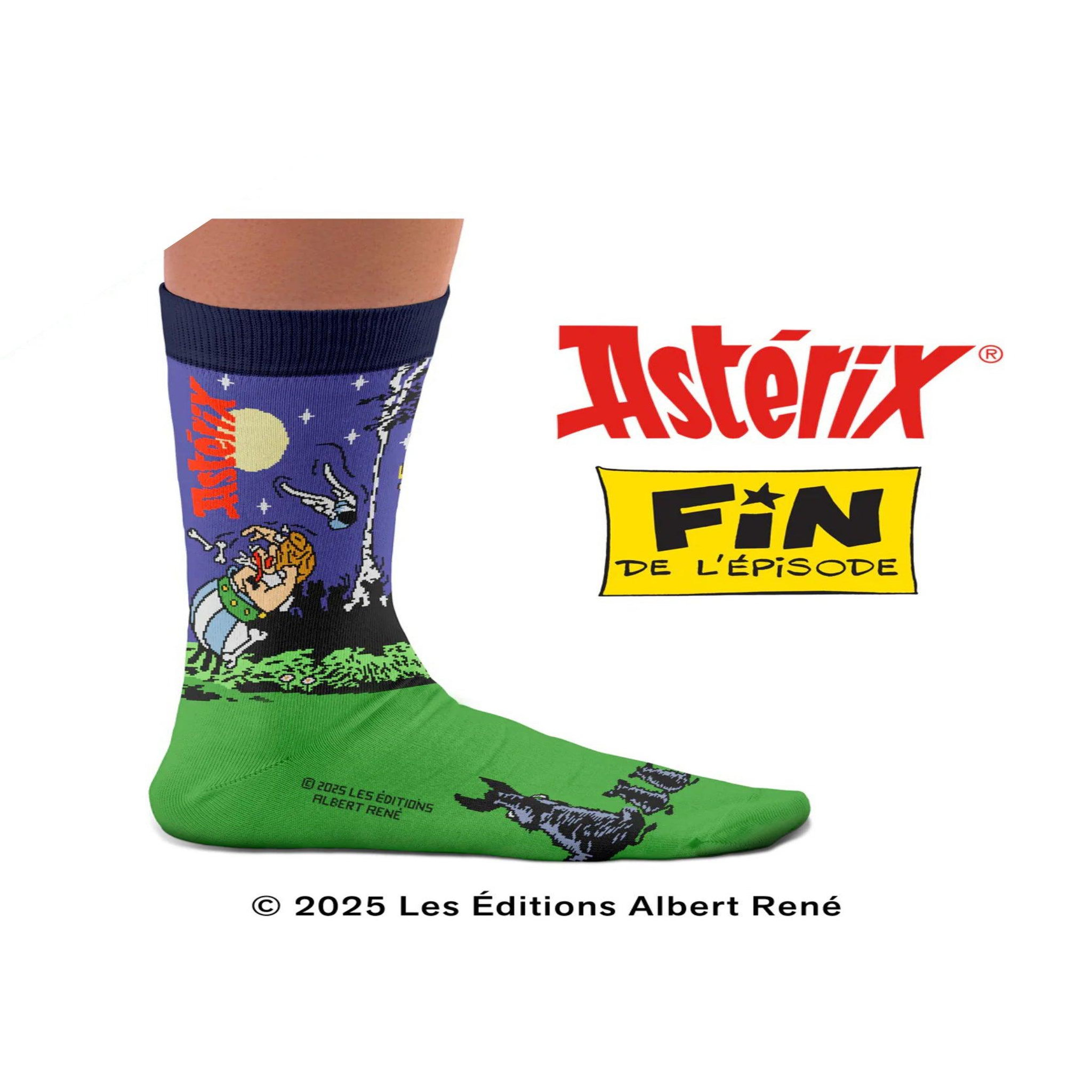 Voir la diapositive 3 : SOCK AFFAIRS Chaussettes astérix, le banquet