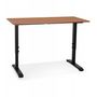 Voir la diapositive 2 : Paris Prix Bureau Hauteur Réglable  Mathew  140cm Noir & Noyer