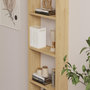 Voir la diapositive 4 : Habitat et Jardin Bibliothèque en bois  New  - 50 x 19 x 160 cm - Chêne