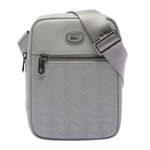Lacoste Sacoche Grise Homme Lacoste. Coloris disponibles : Gris