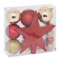 Voir la diapositive 1 : ATMOSPHERA Kit 18 Pièces Déco  Noël  21cm Rouge & Or