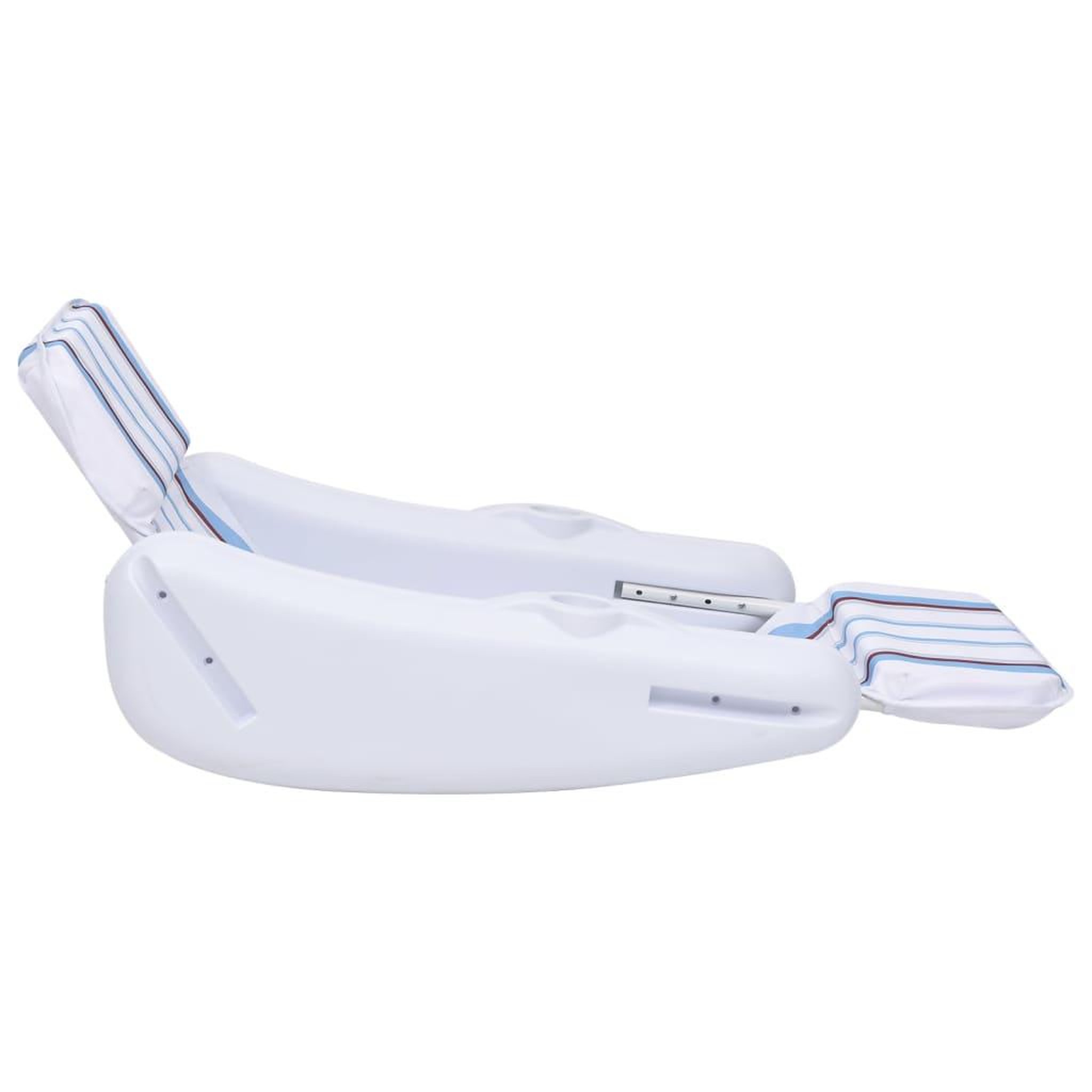 Voir la diapositive 3 : VIDAXL Chaise flottante pour piscine 140x83x60 cm