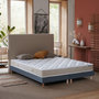 Voir la diapositive 2 : IDLITERIE Ensemble matelas 100% latex 3 zones PURE avec sommier - confort français
