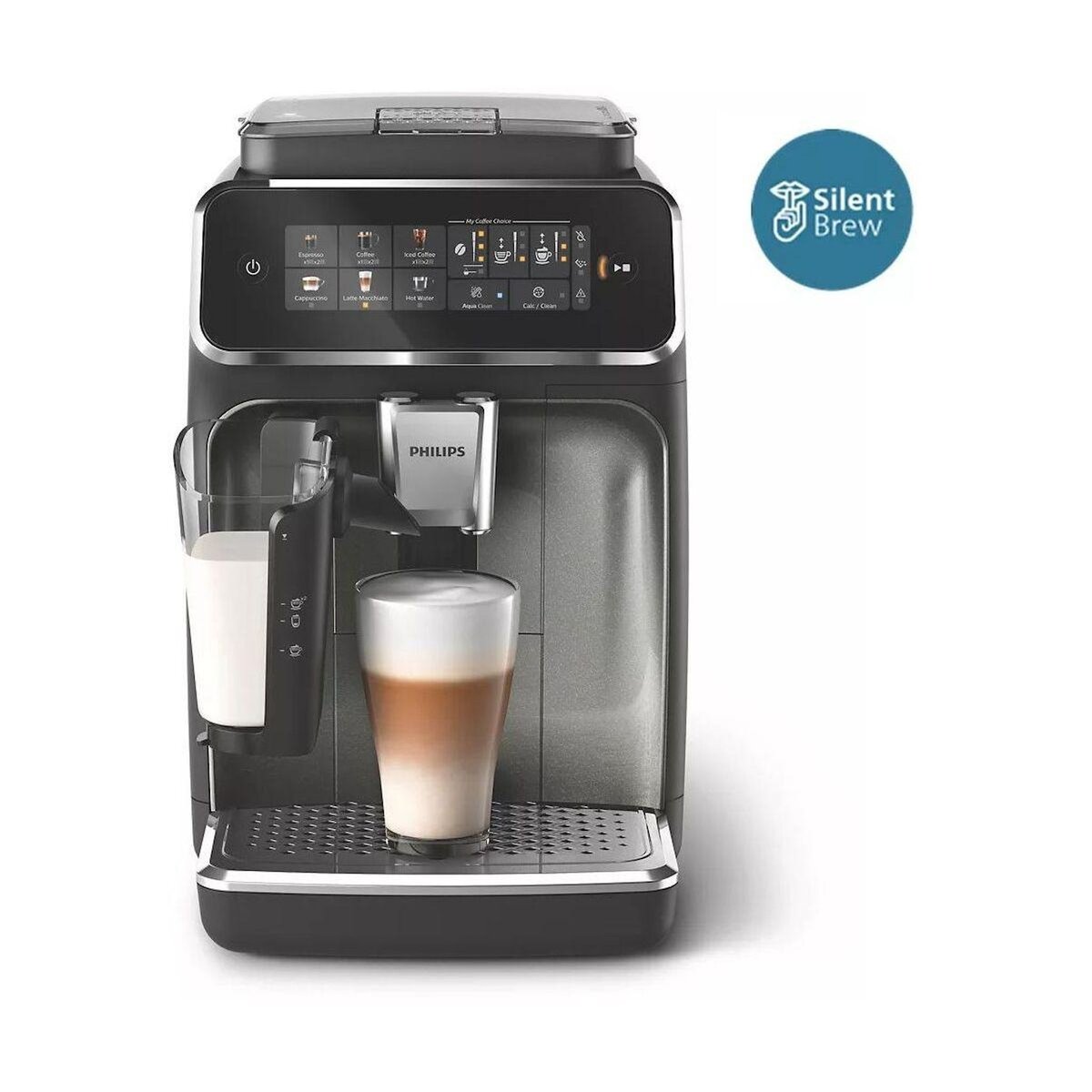 Philips Expresso Broyeur LatteGo Silent Brew EP3349/70
