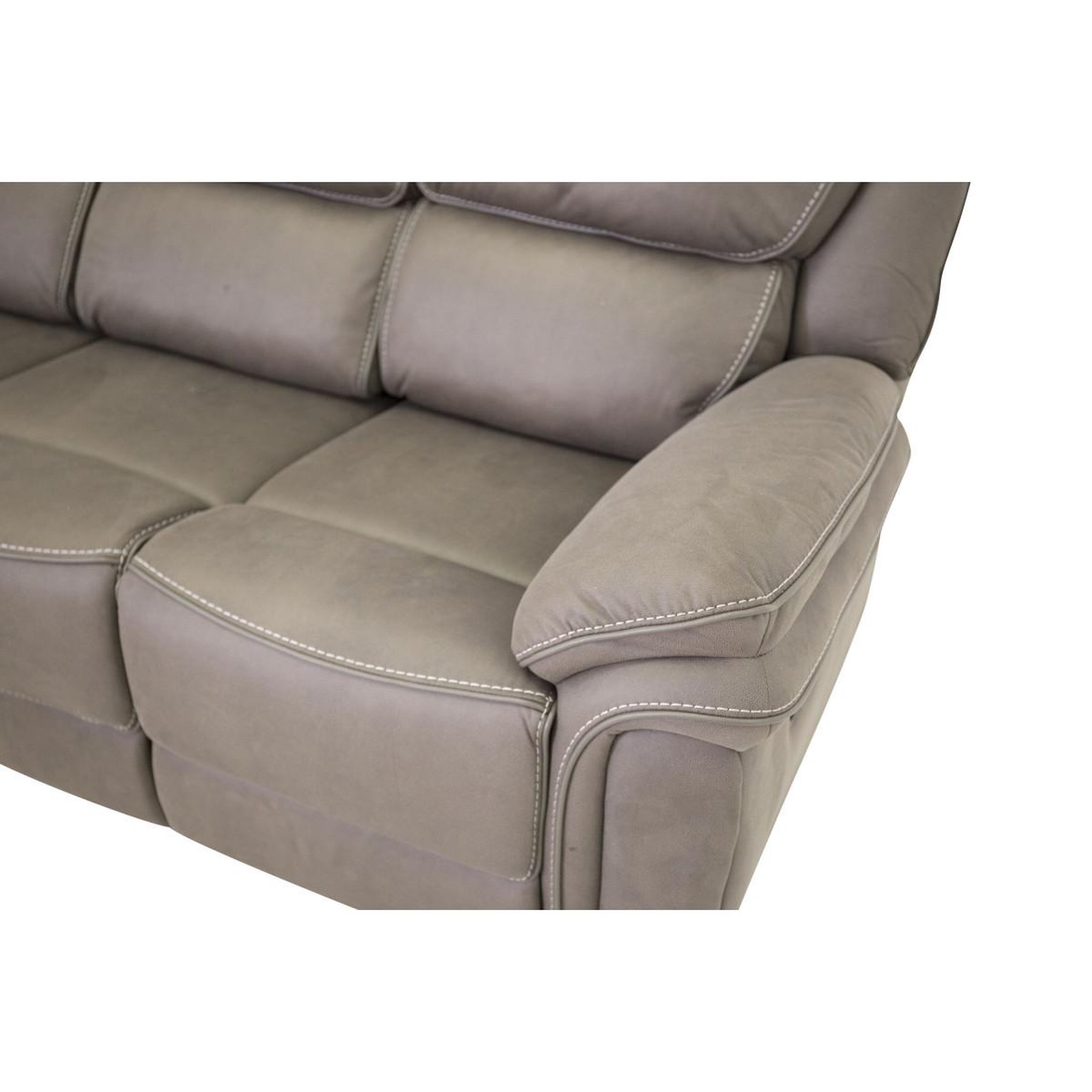 Voir la diapositive 5 : Paris Prix Canapé de relaxation 3 places  saranda  206cm gris
