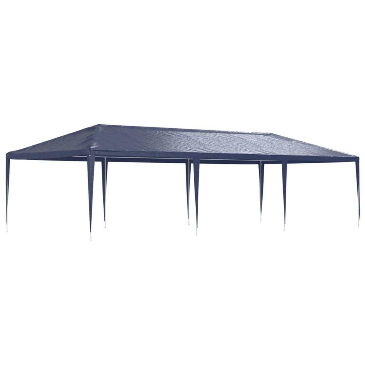 VIDAXL Tente de reception 4x9 m bleu