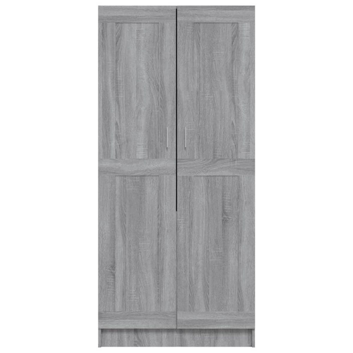 VIDAXL Garde-robe Sonoma gris 82,5x51,5x180 cm Bois d'ingenierie
