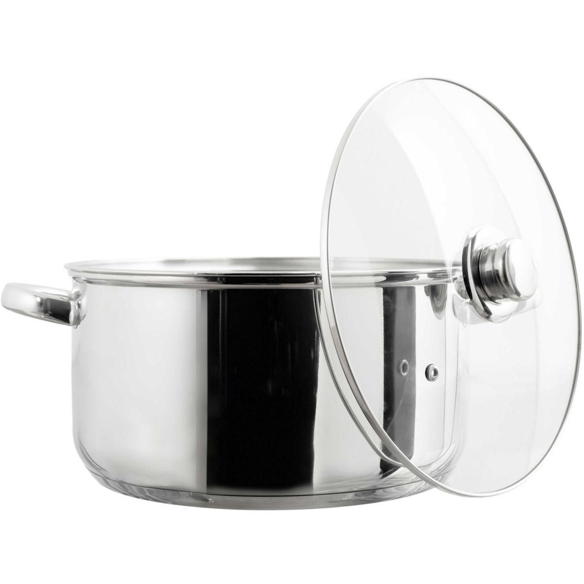 COOK CONCEPT Faitout 7L induction avec couvercle