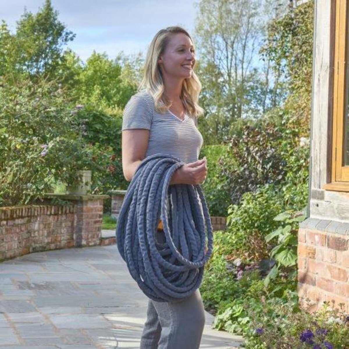 Hozelock Tuyau Tuffhoze hybride PVC 35 m 15 mm