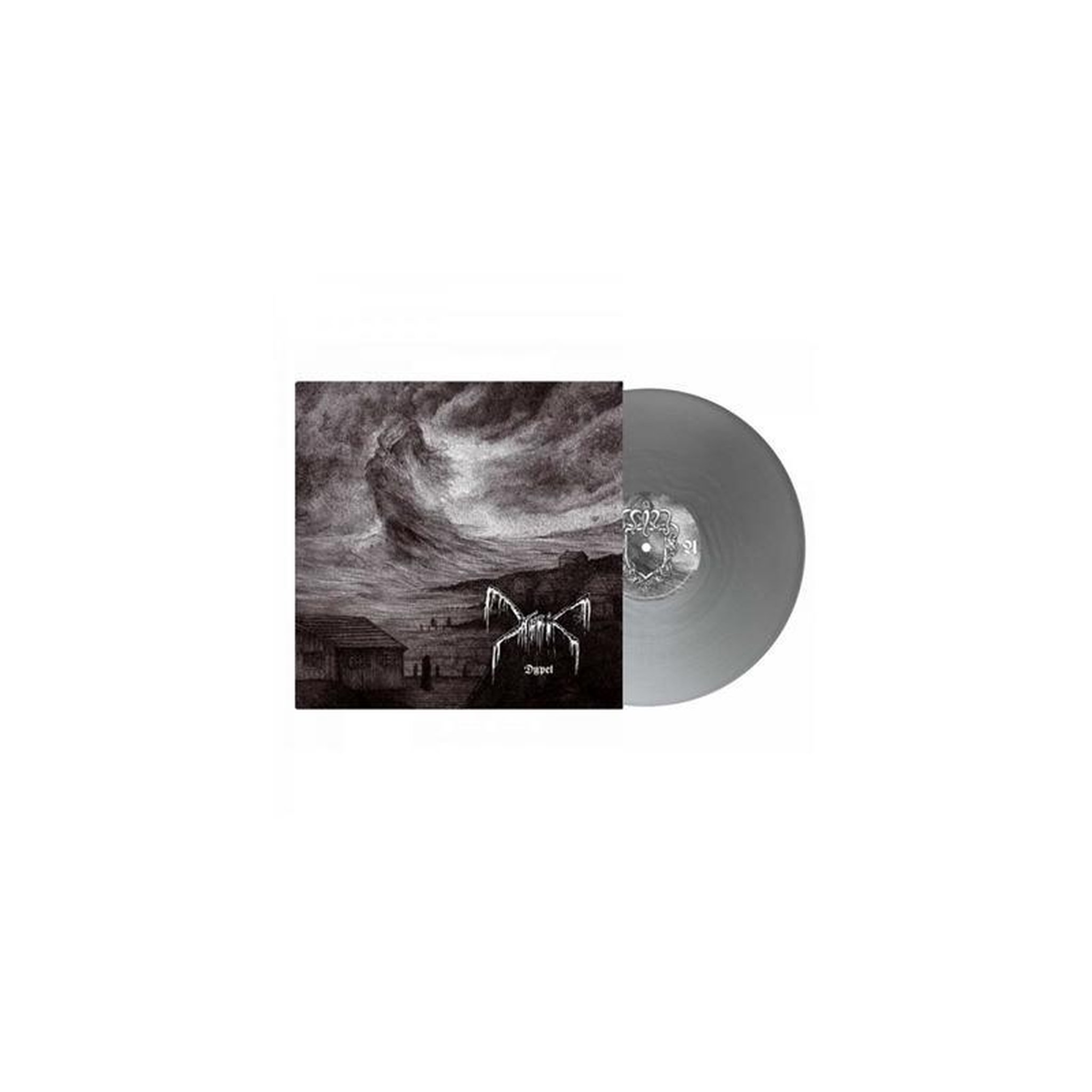 Vinyle lp gatefold argent 33 t mörk dypet, black metal