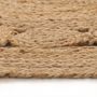 Voir la diapositive 2 : VIDAXL Tapis Design tresse Jute 240 cm Rond