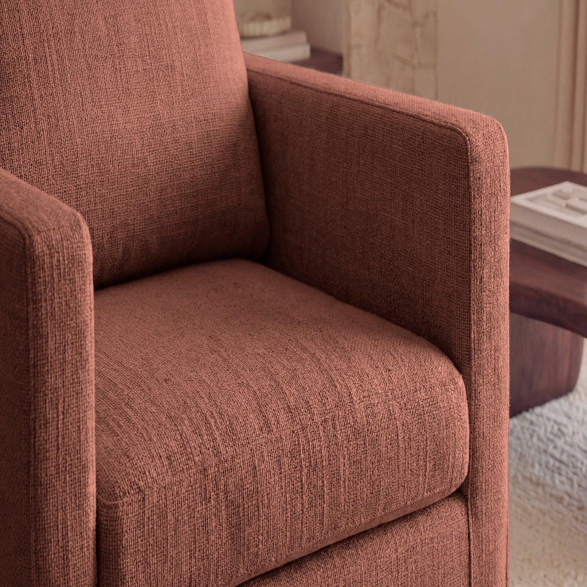 Voir la diapositive 4 : CASANOVA PARIS Leonie - fauteuil tissu chenille déhoussable